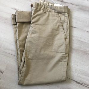 Gap cropped khakis